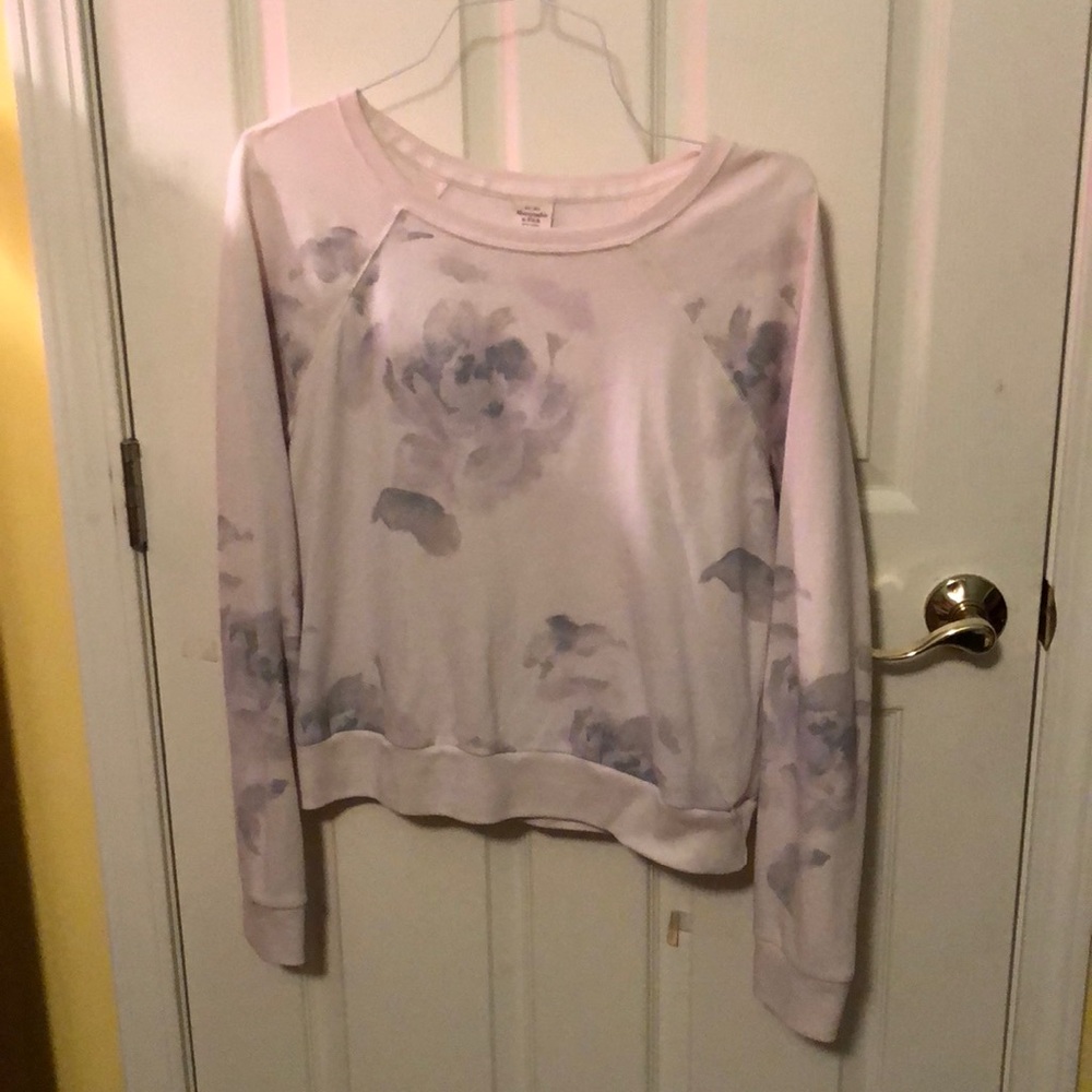 Abercrombie and Fitch floral sweater